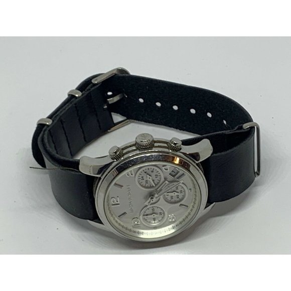 Michael Kors MK5076 Women\'s Black Leather Analog S main image 8